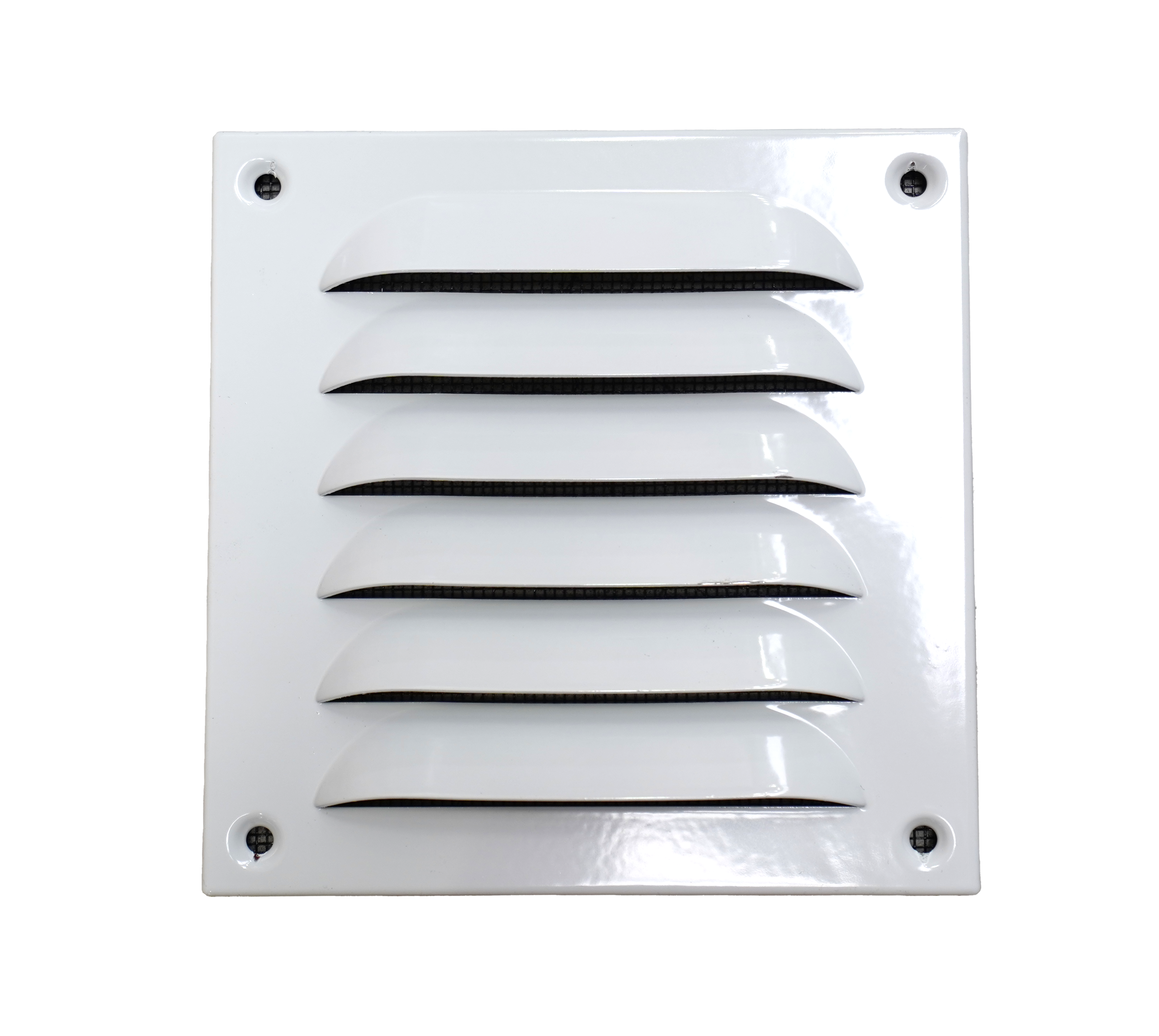 Wetterschutzgitter (weiß), BxH=150x150mm