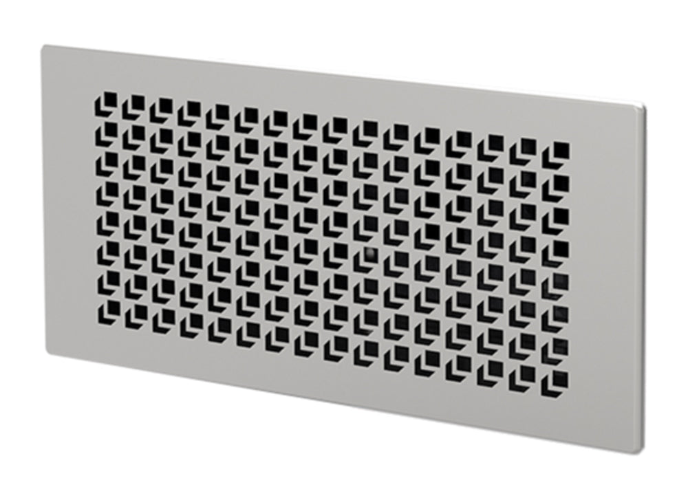 Helios FRS-WGS 2 E, FlexPipe Wand-Gitter-Set für Wand-Boden-Kasten Edelstahl