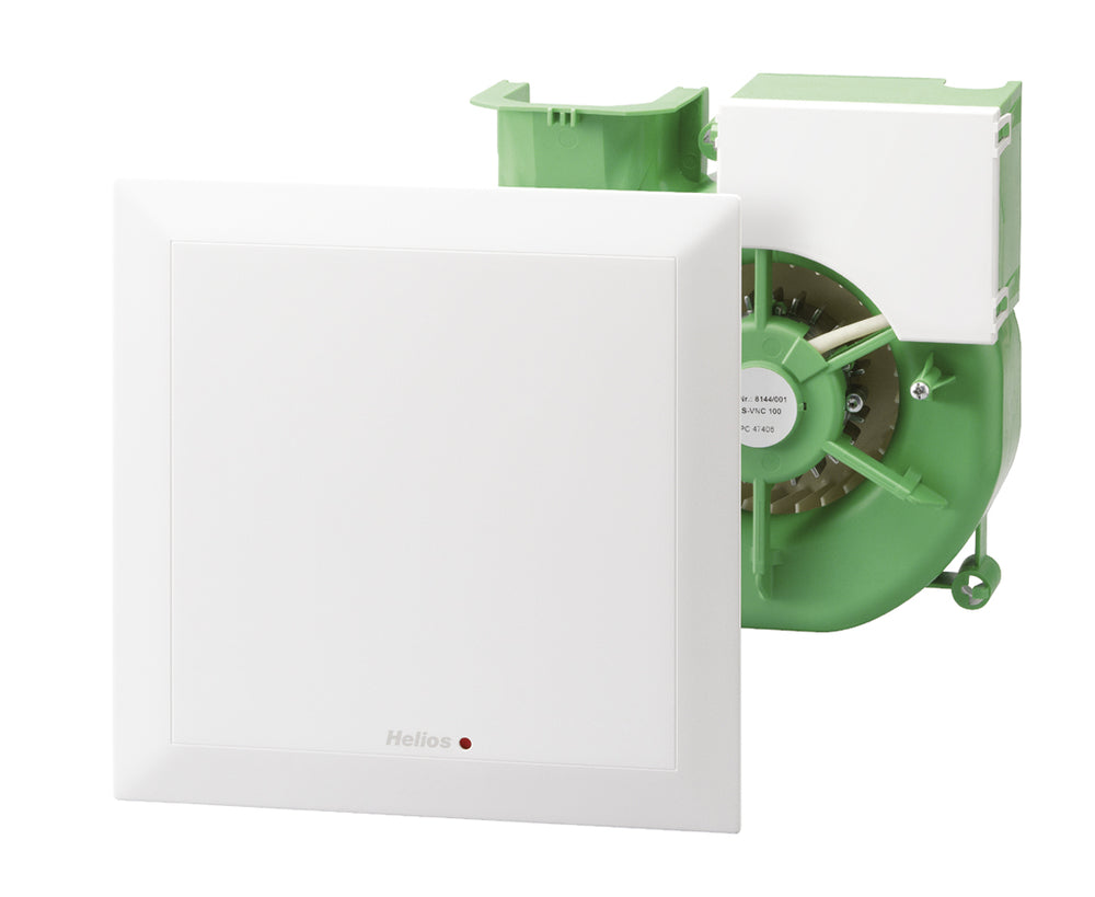 Helios ELS-V 60/35, Ventilatoreinsatz mit Fassade und 2 Leistungsstufen V = 60/35 cbm/h