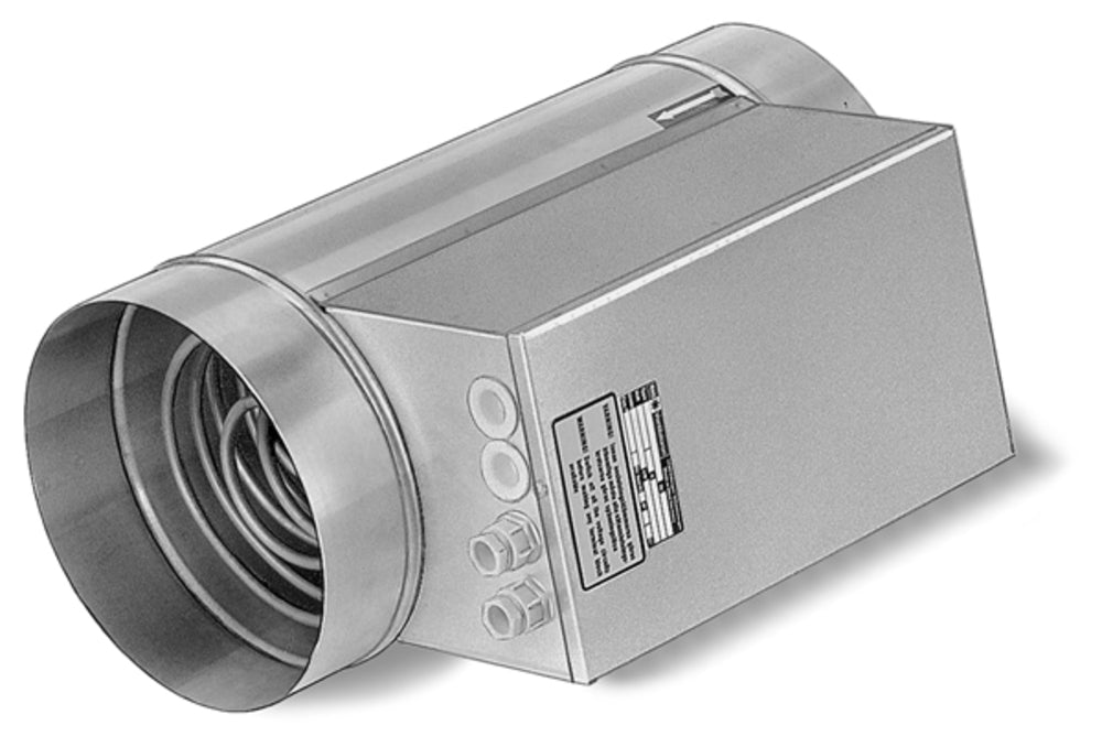 Helios EHR-R 9/355, Elektro-Heizregister 9 KW 400 V, für Rohrdurchm. 355 mm
