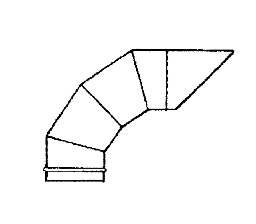 Ausblasbogen 135° NW 1250