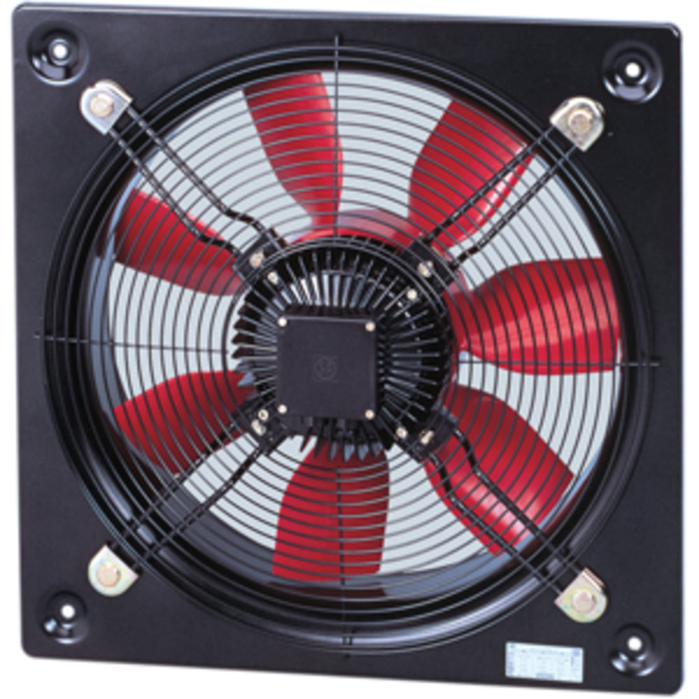 S&P Axialventilator HCFB/6-450/H VE mit quadratischer Wandplatte, 230V