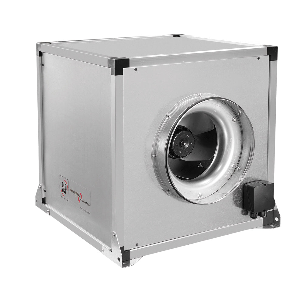S&P Schallgedämmte Lüftungsbox CVAT/4-3000/355 N D, DN355