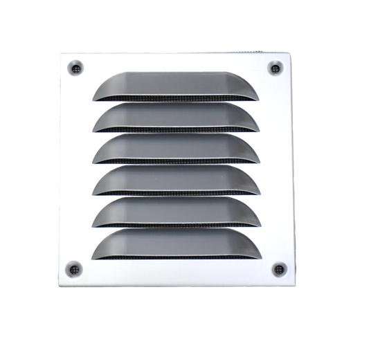 Wetterschutzgitter (Aluminium), BxH=200x200mm