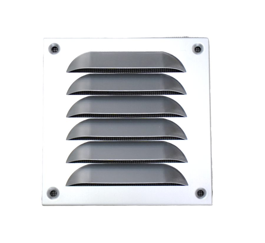 Wetterschutzgitter (Aluminium), BxH=100x100mm