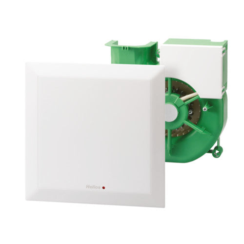 Helios Ventilatoreinsatz mit Fassade ELS NFC für zentrale Lüftungsanwendungen