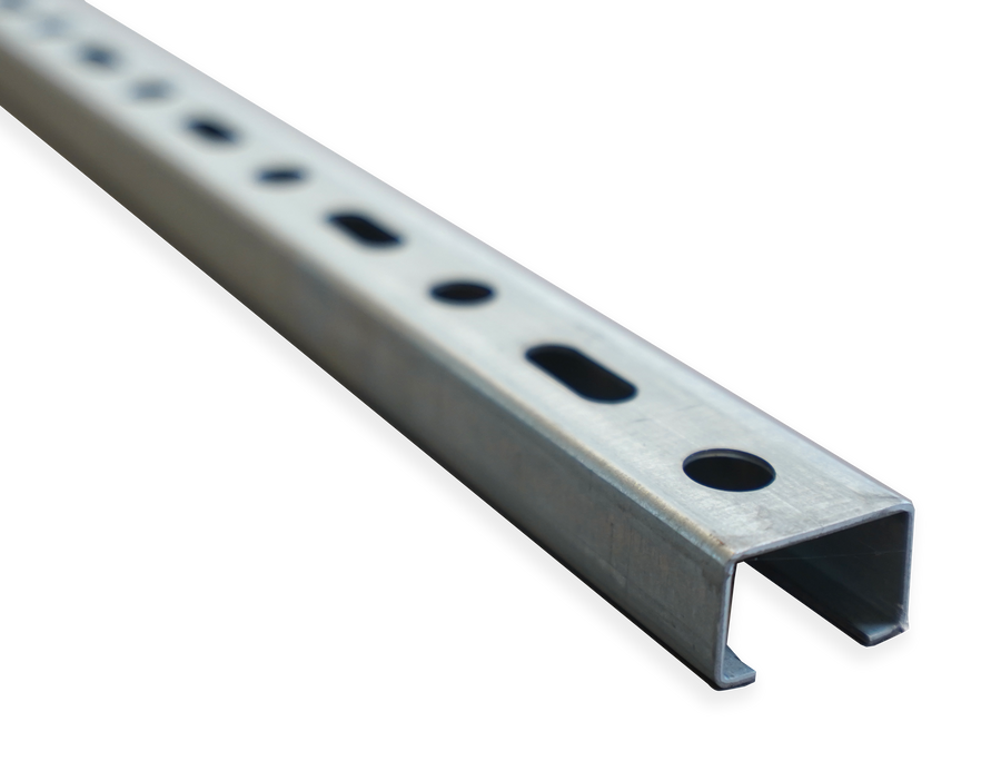 Montageschiene Typ: MS-27/18, Länge 2000 mm