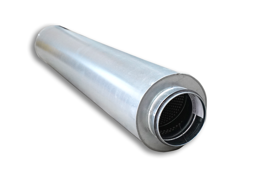 späth Rohrschalldämpfer URSD25 NW 600, Länge 0,6 m