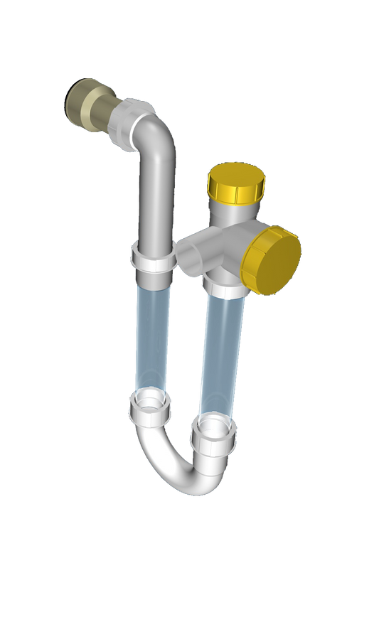späth Spezialsiphon druckseitig (transparent)