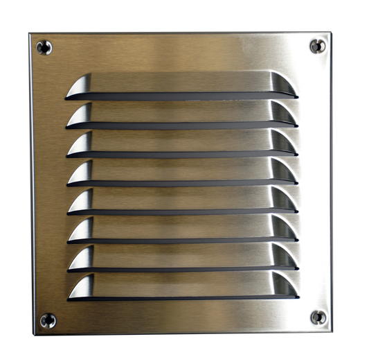 Wetterschutzgitter (V2A), BxH=200x200mm