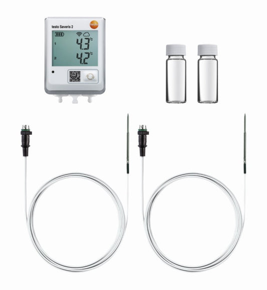 testo Saveris 2  - Set zur Temperaturüberwachung im Kühlschrank