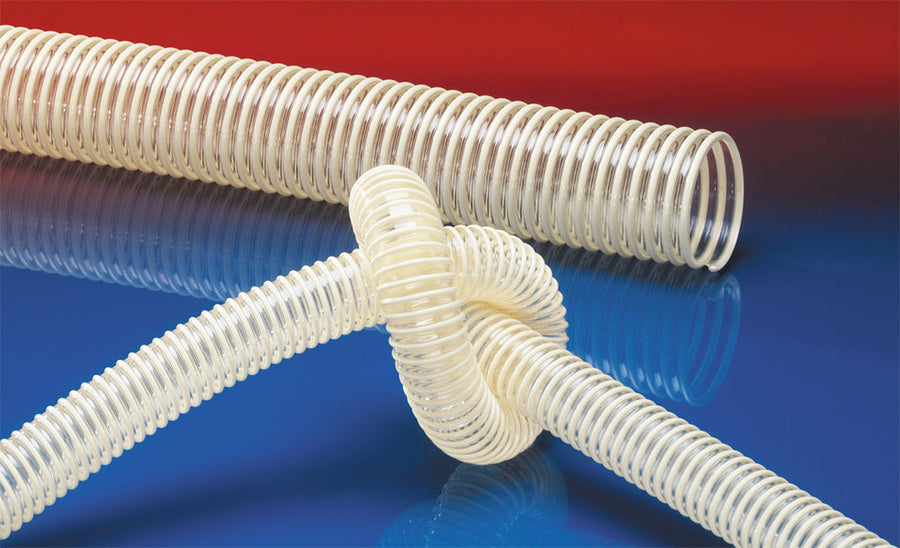 Norres Kunststoffschlauch, leicht, antistatisch, DN 75mm, L= 20m, NORPLAST® PUR 385 AS