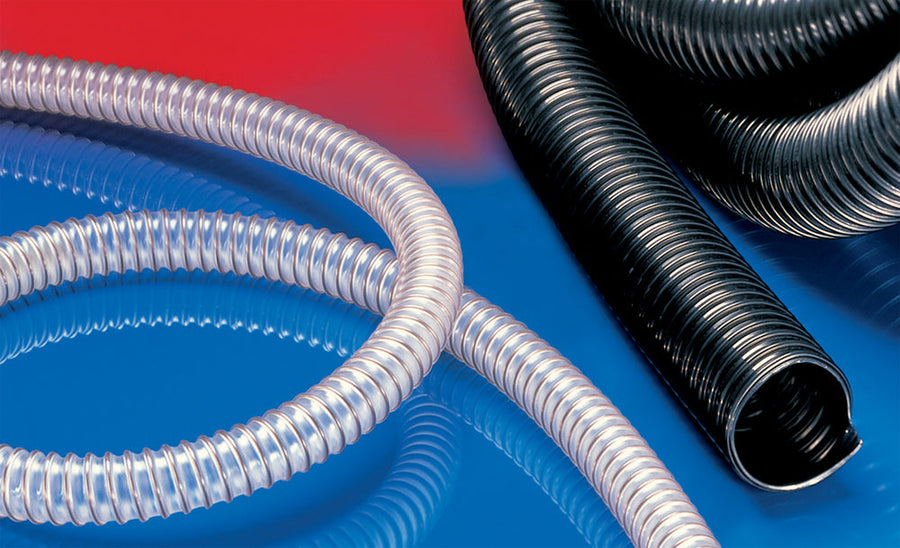 Norres Hochtemperaturschlauch, schwer (+125°C), DN 70mm, L= 10m, AIRDUC® PUR 355 HT