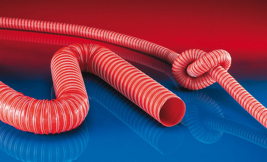 Norres Hochtemperaturschlauch, doppellagig (+280°C), DN 178mm, L= 4m, SIL 391 TWO