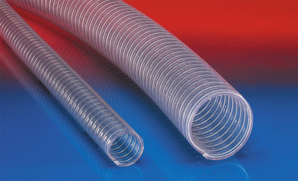 Norres PVC Lebensmittelschlauch, vakuumfest, DN 76mm, L= 15m, BARDUC® PVC 381 FOOD