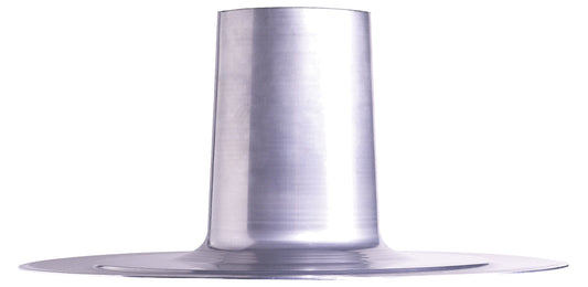 Helios FDP 100, Alu-Dachpfanne für Flachdach DN 100 mm zu Dachhaube DH 100
