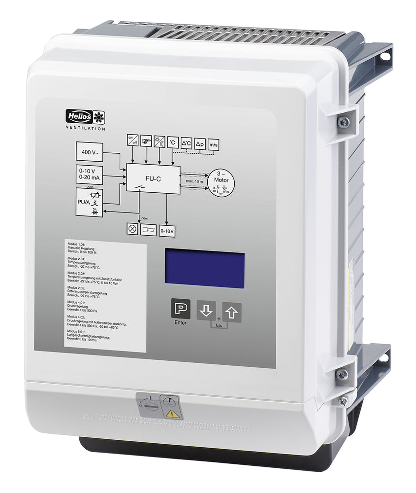 Helios FU-C 8,5, Frequenzumrichter Comfort 400V 3PH 50/60HZ 8,5A