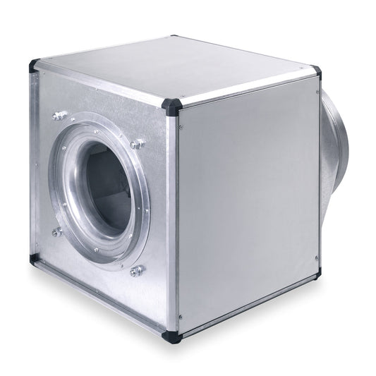 Helios GBD 355/4/4, Gigabox inkl. Formstück u.flex Manschetten, 3-PH regelbar 400V-50Hz