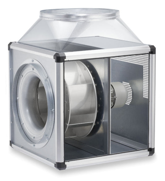 Helios GBW 500/4 T120, GigaBox f. Temp. bis 120Grad C, 1-230V/50Hz drehzahlsteuerbar
