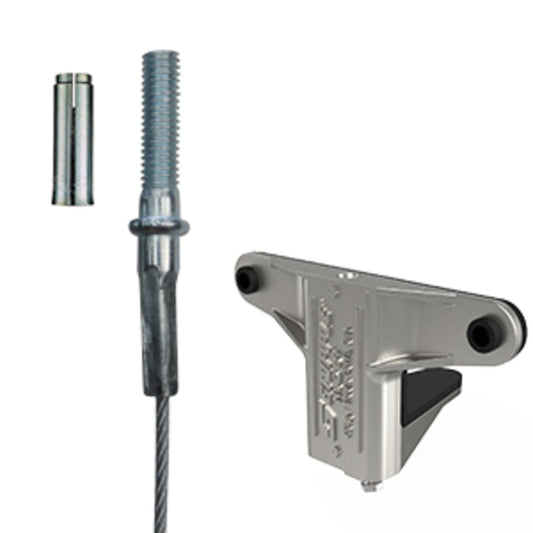 Gripple Trapez TPZGR Nr. 2 für Lüftungskanäle mit Gewinde M6 (0-45 kg) 1M
