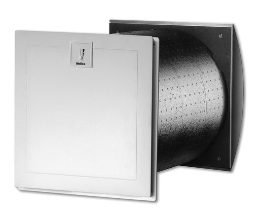 Helios KWL EC 60 ECO, Lüftungseinsatz kompl. Bedienelement in Innenfassade