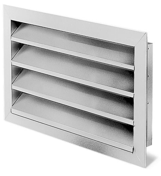 Helios WSG 60/30, Wetterschutzgitter rechteckig Aluminium eloxiert