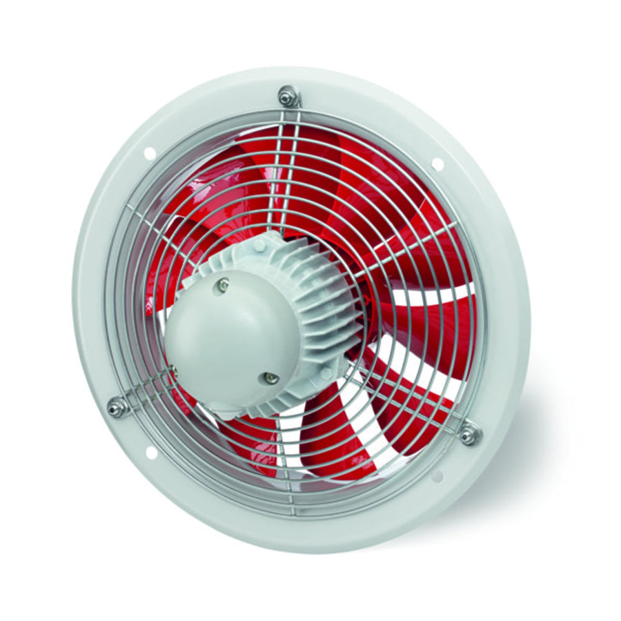 Helios HWD 500/4, Axial-Hochleistungsventilator 3-PH, mit Gitter