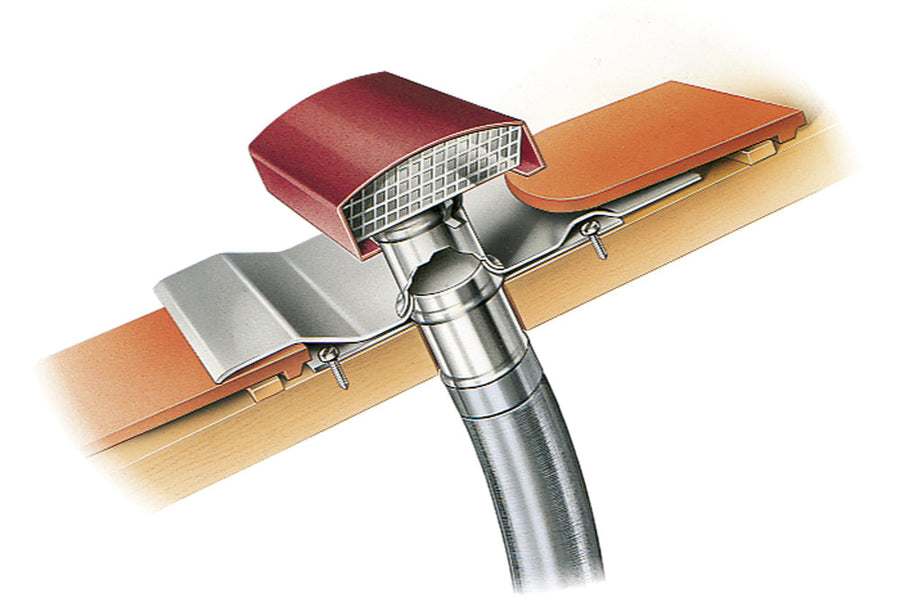 Helios DDF 160 G, Dachdurchführung für Rohrdurchmesser 160 mm Dachhaube schiefergrau lackiert