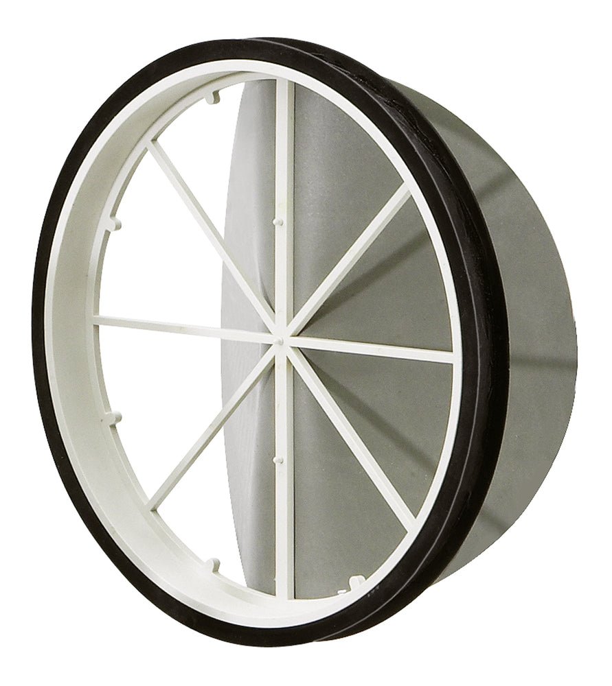 Helios RVE 100, Rohreinschub-Verschlussklappe, luftdicht, DN 100 MS 0,5/1,0