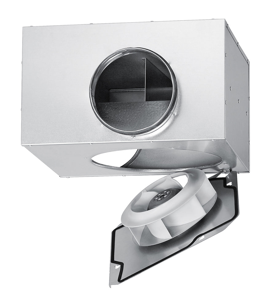 Helios SVS 160 L, SlimVent schallgedämpfter Radialventilator mit Rohranschluß DN 160mm