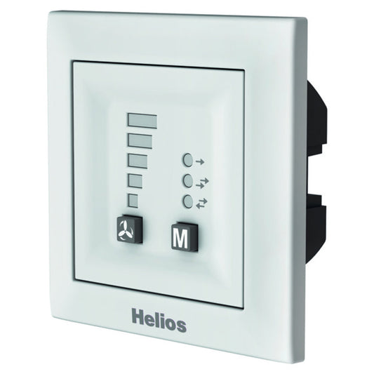 Helios KWL 45 BEU Bedienelement 5-Stufen, 3-Betriebsarten mit LED, UP-Version