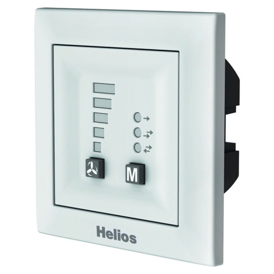 Helios KWL 45 BEU Bedienelement 5-Stufen, 3-Betriebsarten mit LED, UP-Version