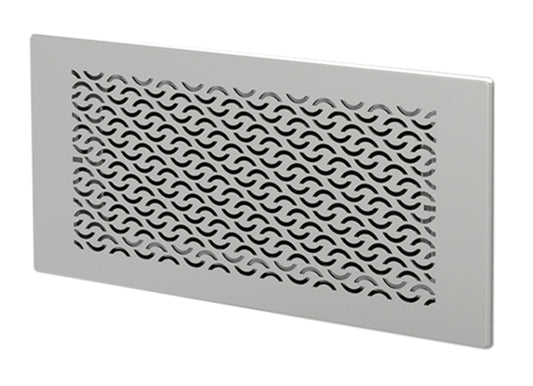 Helios FRS-WGS 3, FlexPipe Wand-Gitter-Set für Wand-Boden-Kasten Pulverbeschichtet
