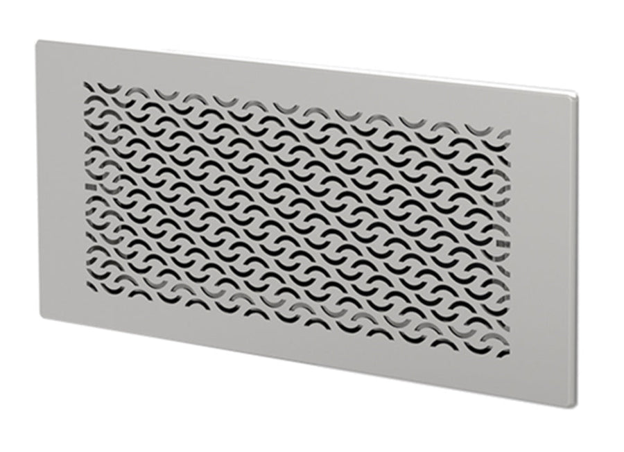 Helios FRS-WGS 3, FlexPipe Wand-Gitter-Set für Wand-Boden-Kasten Pulverbeschichtet