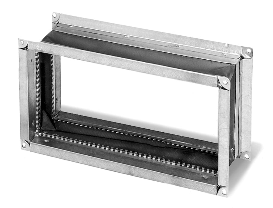 Helios VS 60/35, Flexibles Verbindungsstück rechteckig, mit Flanschen