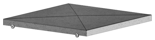 Helios GB-WSD 400/450/500, Wetterschutzdach zu Gigabox NG 400,450,500
