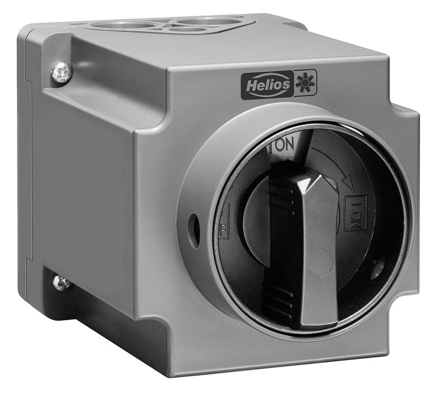 Helios RS 6+1   7,5, Revisionsschalter, 6-polig 7,5 kW AC-23B, 400V, 3 ~ IP 65, Verriegelung in 0 und I
