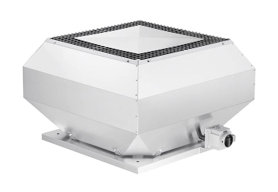 Helios Dachventilator vertikal 3-PH, 400 V, 6-polig