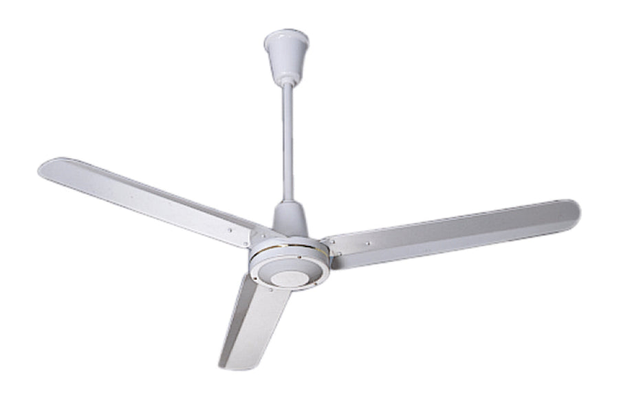 Helios DVW  90, Deckenventilator, Metall, weiß 3-Batt-Laufrad, 900 mm