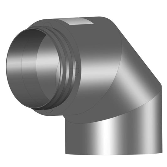 Helios IP-B 180/90, IsoPipe 90 Grad Bogen mit Innenverbinder