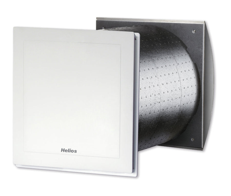Helios KWL EC 60 PRO FF, Lüftungseinsatz kompl. mit Bedienelement, Feuchtefühler u. Innenfassade