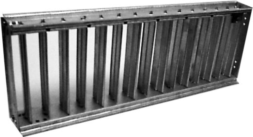späth Mengeregulierung 29-0 325x325, gegenläufig gekuppelte Lamellen, Material Stahl verzinkt