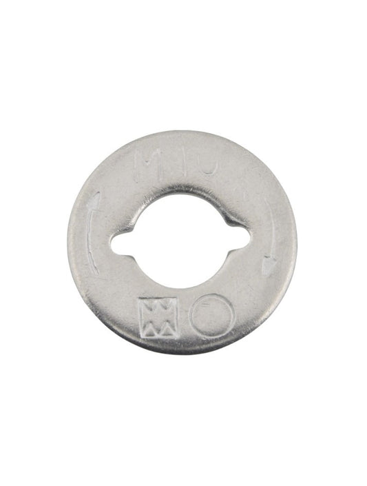 Flache Unterlegscheibe 10,5 x 25 für MS-R Schienen, Edelstahl, VPE 50 Stk.