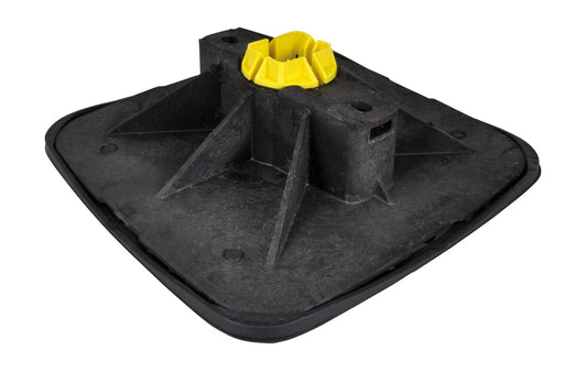 Dachaufständersystem Fuss Standard 335 x 335 mit Antivibrationsmatte für Profil 41 x 41 und 41 x 51