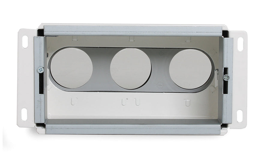 späth Uniflexplus+ Wandanschlusskasten AK0-W-G200 mit waagrechten KWL-Rohranschlüssen 3 x NW 63mm