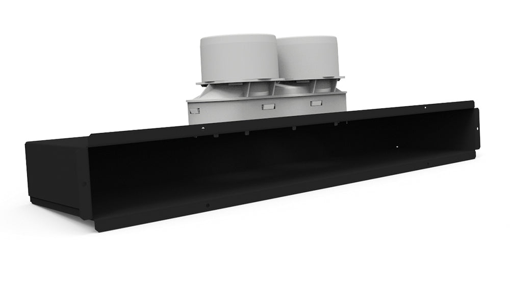 späth Uniflexplus+ Anschlusskasten D/W 90° AK90-WD-SA560 mit senkr. KWL-Rohranschlüssen 2 x NW 75mm