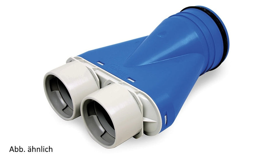 späth Uniflexplus+ gerader Übergang RR-125-2x90 NW 125mm auf 2 x NW 90mm