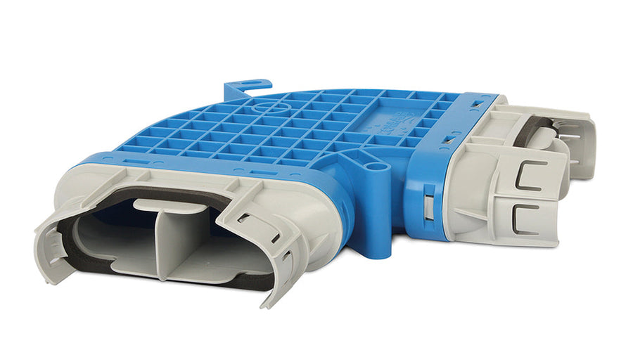 späth Uniflexplus+ Flachkanalbogen 90° BW90 132x52mm