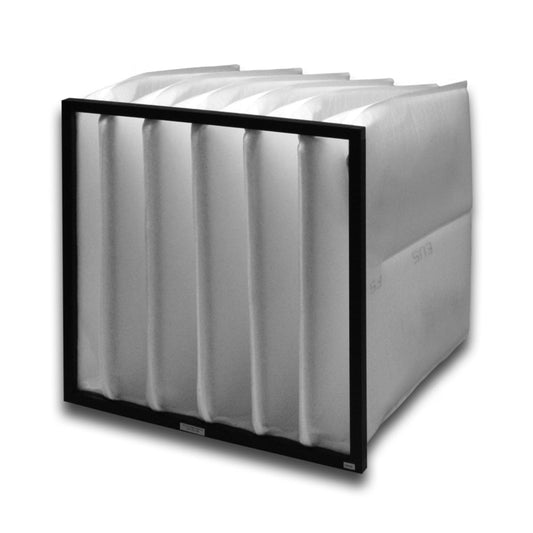 Sondertaschenfilter ISO ePM1 80%, BxH= max. 1m², Taschen=150mm, Kunststoffrahmen