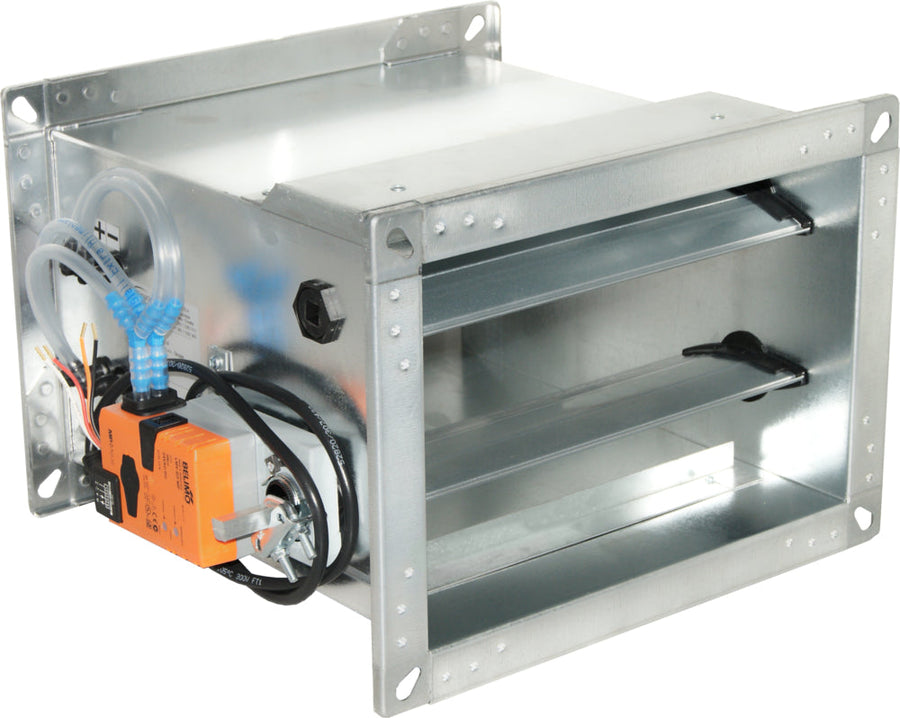 späth schallgedämmter variabler Volumenstromregler 1000x400 zum Kanalanschluss (Belimo-MP-Bus-fähig)